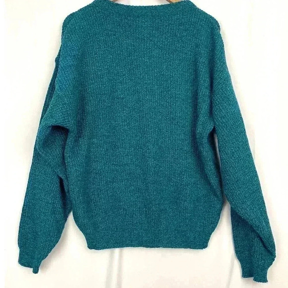 VTG JJ Cochran Men's Knit Sweater Top XL 80s Casual MADE IN USA - Picture 6 of 7